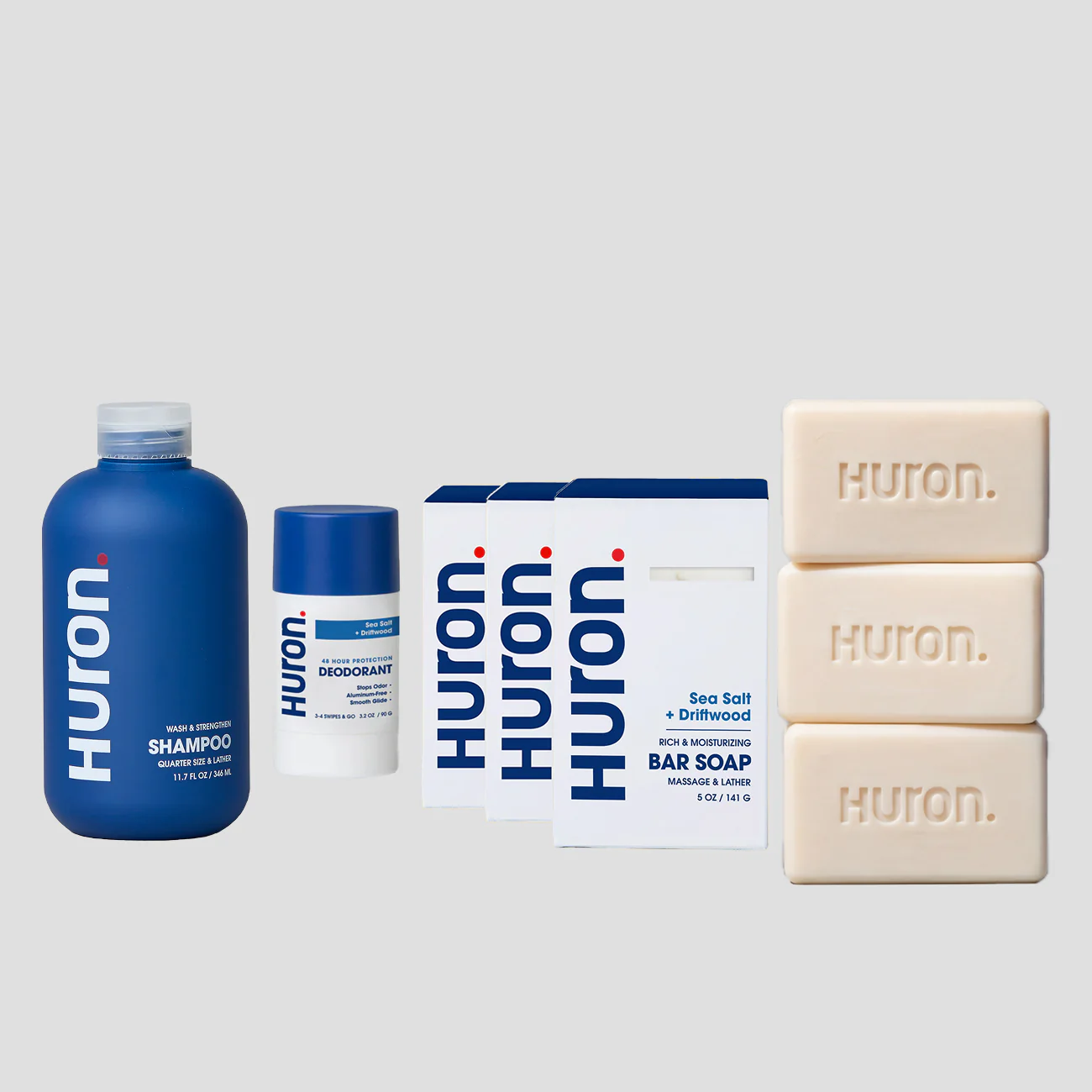 Bar Soap 3 Pack + Deo + Shampoo - Image 3