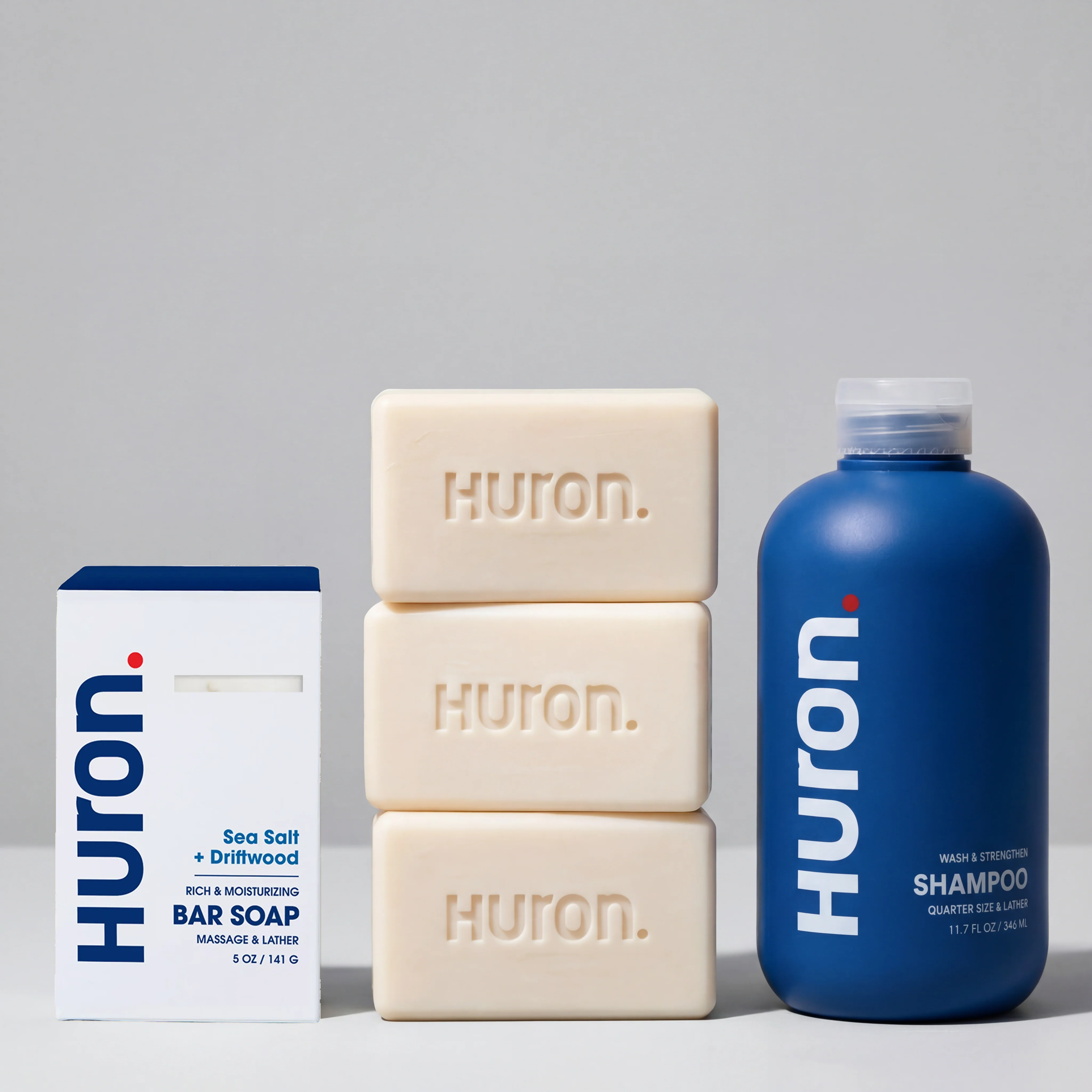 Bar Soap 3 Pack & Shampoo - Image 3
