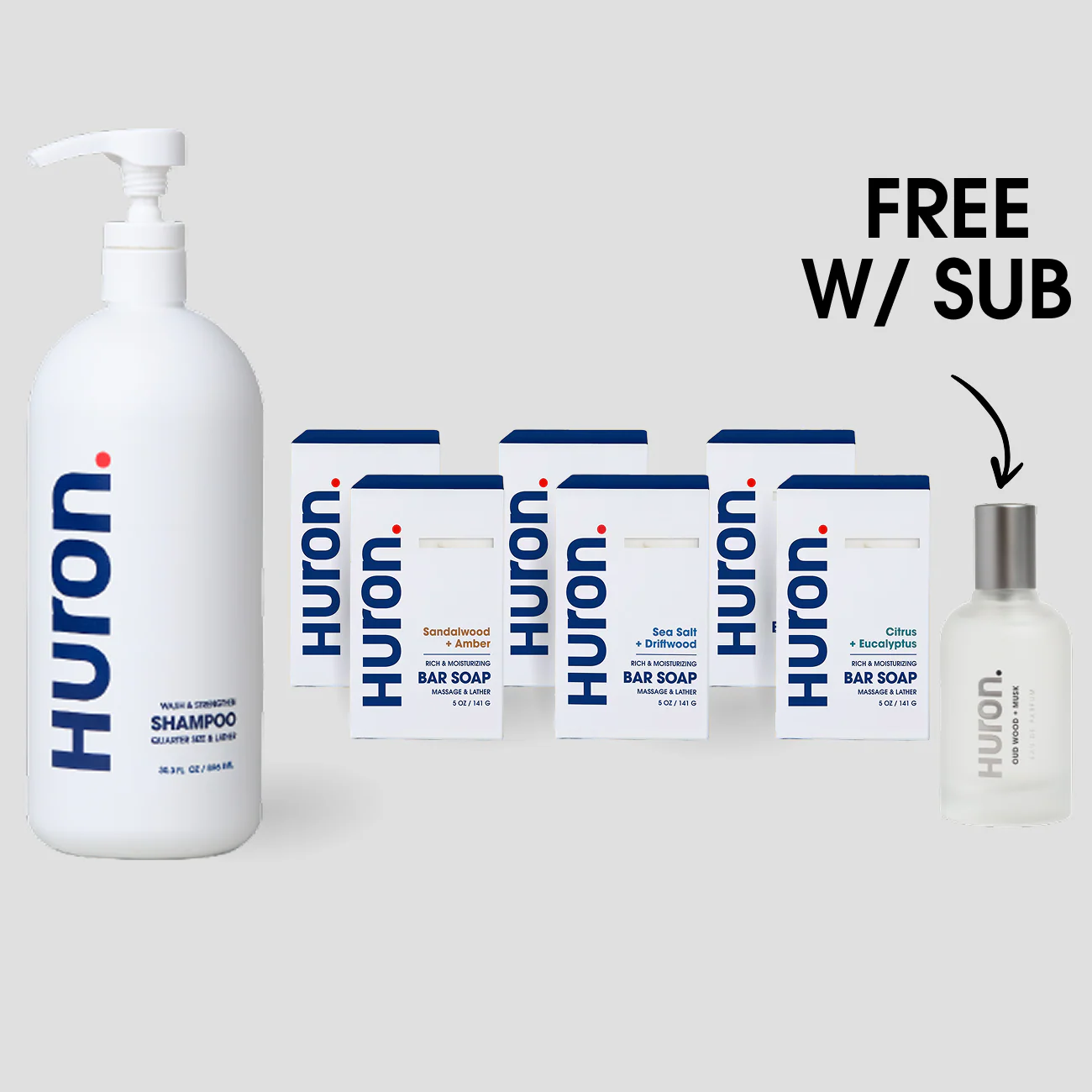 Bar Soap Shower Set + Cologne - Image 3