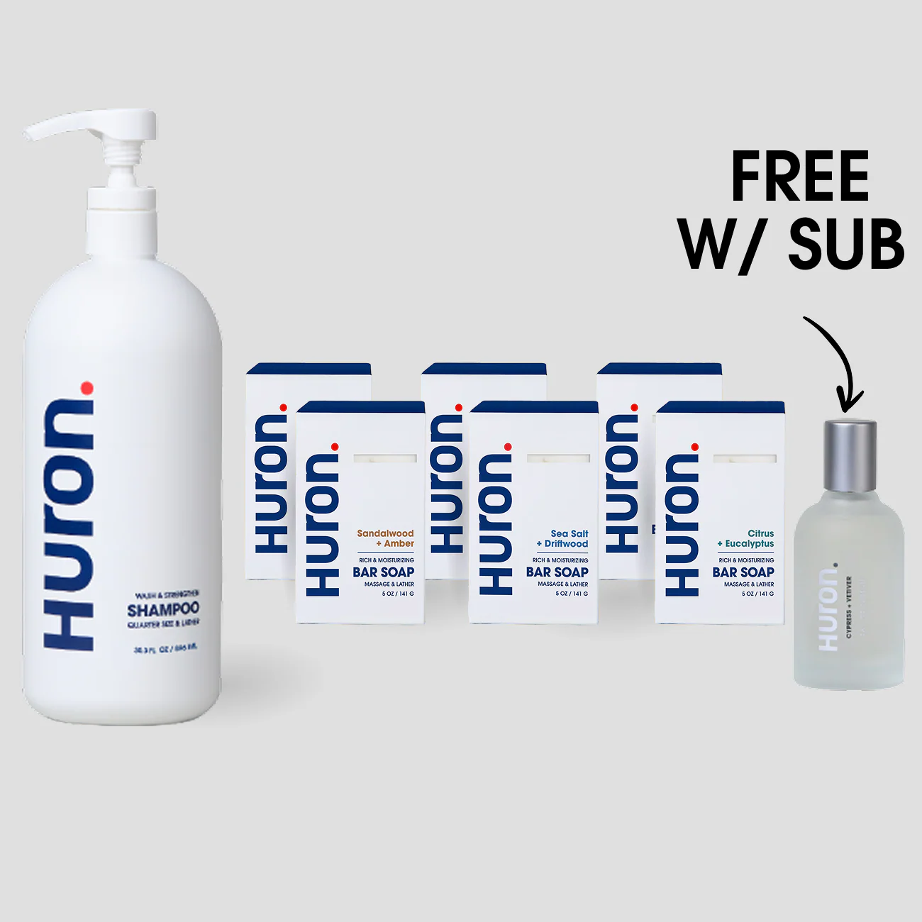 Bar Soap Shower Set + Cologne - Image 4